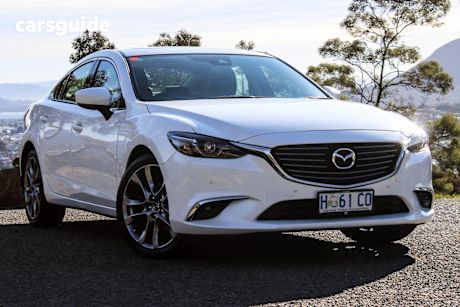 White 2017 Mazda 6 Sedan GT