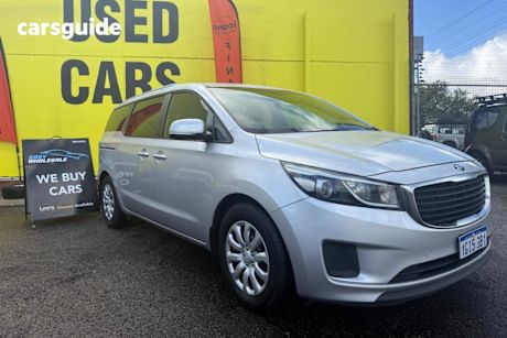 Silver 2017 Kia Carnival Wagon S YP MY17
