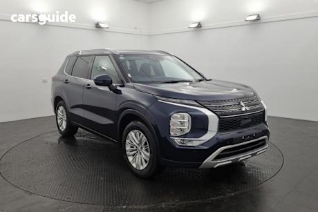 Blue 2025 Mitsubishi Outlander Wagon LS 7 Seat (2WD)