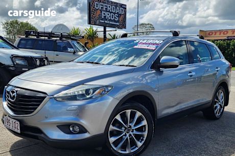 Silver 2013 Mazda CX-9 Wagon Grand Touring