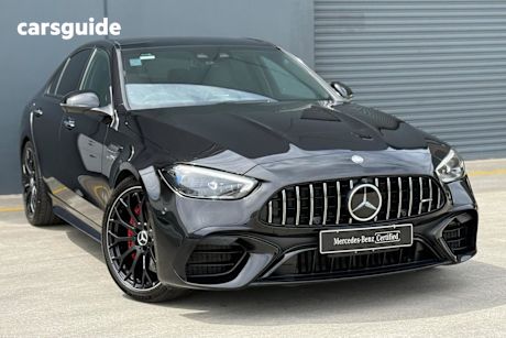 Black 2023 Mercedes-Benz C63 Sedan S E Performance Mhev