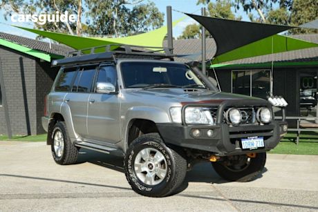 Silver 2011 Nissan Patrol Wagon ST (4X4)