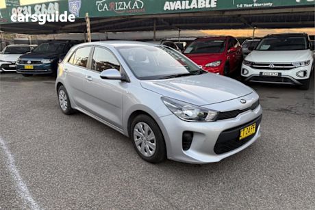 Silver 2019 Kia RIO Hatchback S