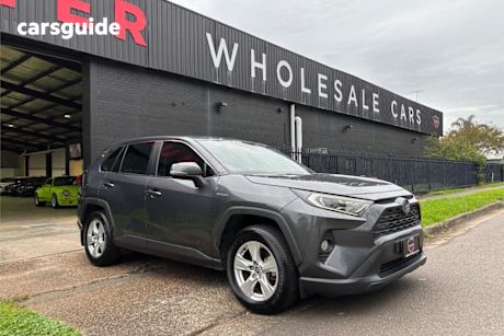 Grey 2020 Toyota RAV4 Wagon GX 2WD Hybrid
