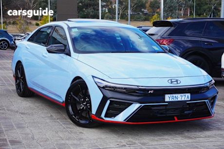 Blue 2024 Hyundai I30 Sedan N Premium With Sunroof