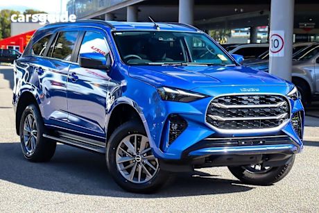 Blue 2025 Isuzu MU-X Wagon LS-U (4X4)