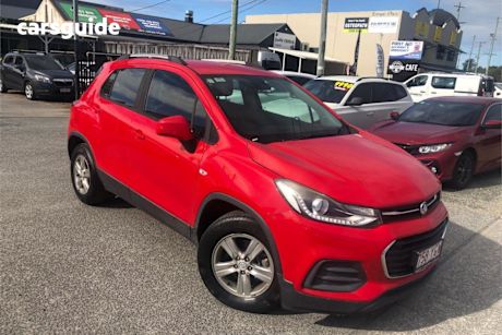 Red 2018 Holden Trax Wagon LS