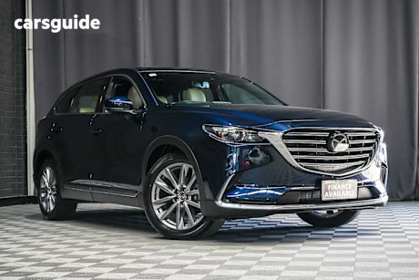 Blue 2020 Mazda CX-9 Wagon GT (fwd)