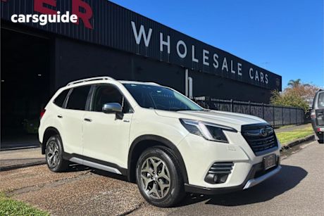 White 2022 Subaru Forester Wagon Hybrid L (awd)