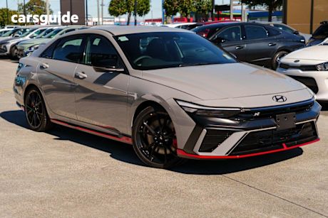 Grey 2025 Hyundai I30 Sedan N Premium With Sunroof