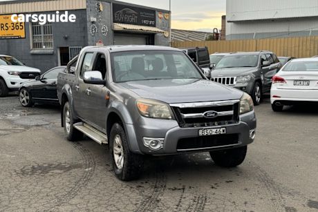 Brown 2010 Ford Ranger Dual Cab Pick-up XLT (4X4)