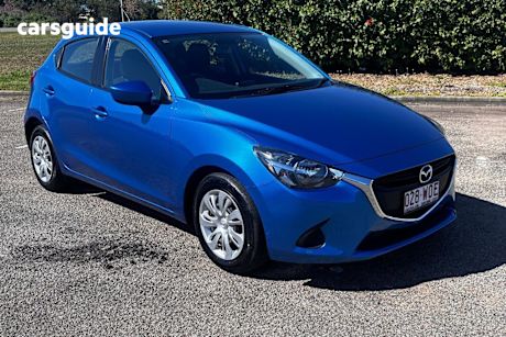 Blue 2016 Mazda 2 Hatchback NEO