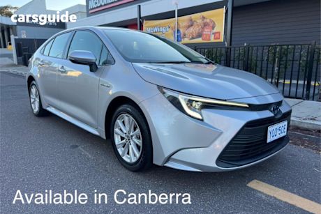 Silver 2023 Toyota Corolla Sedan Ascent Sport Hybrid