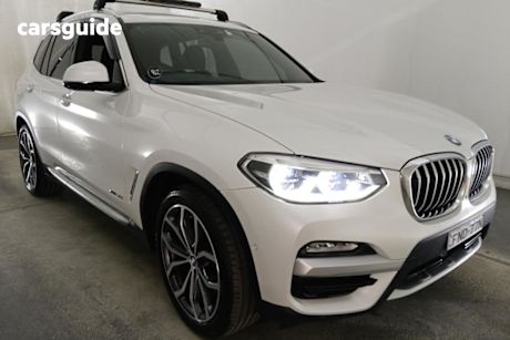 White 2018 BMW X3 Wagon Xdrive 30I