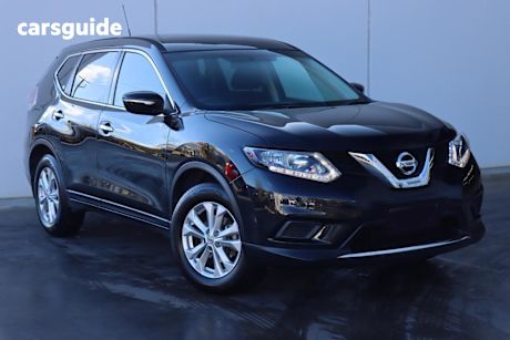 Black 2016 Nissan X-Trail Wagon ST (fwd)