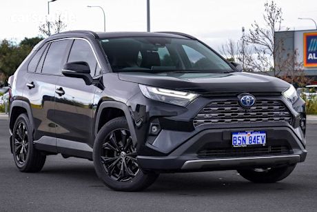 Black 2022 Toyota RAV4 Wagon Cruiser (2WD) Hybrid