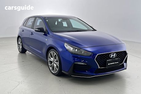 Blue 2020 Hyundai I30 Hatchback N Line