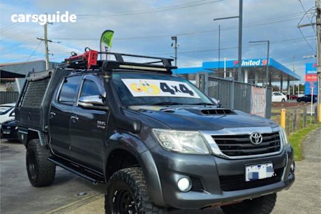 Grey 2008 Toyota Hilux Dual Cab Pick-up SR5 (4X4)