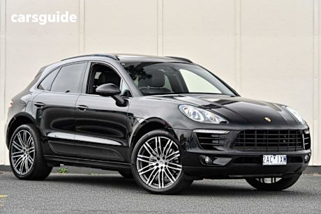 Black 2015 Porsche Macan Wagon S