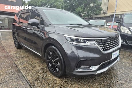 Grey 2021 Kia Carnival Wagon Platinum