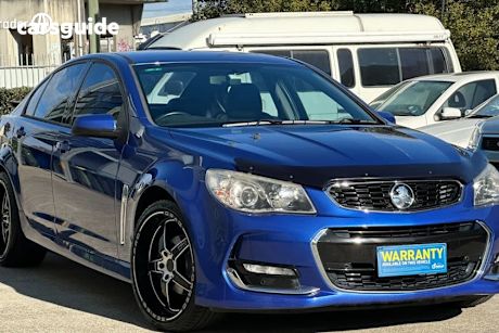 Blue 2015 Holden Commodore Sedan SV6