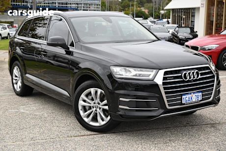 Black 2015 Audi Q7 Wagon 3.0 TDI Quattro