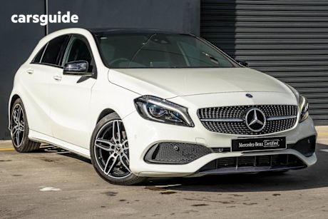 White 2018 Mercedes-Benz A180 Hatchback