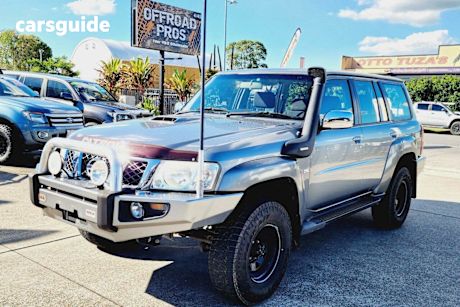 Silver 2007 Nissan Patrol Wagon ST (4X4)
