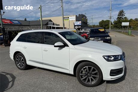 White 2016 Audi Q7 Wagon 3.0 TDI Quattro