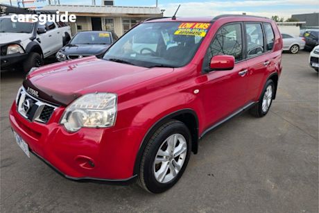 Red 2012 Nissan X-Trail Wagon ST (4X4)
