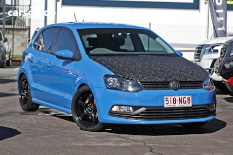 Blue 2016 Volkswagen Polo Hatchback 66 TSI Trendline