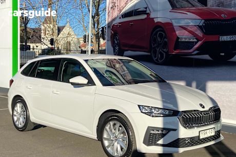 White 2025 Skoda Scala Hatchback Select 85TSI