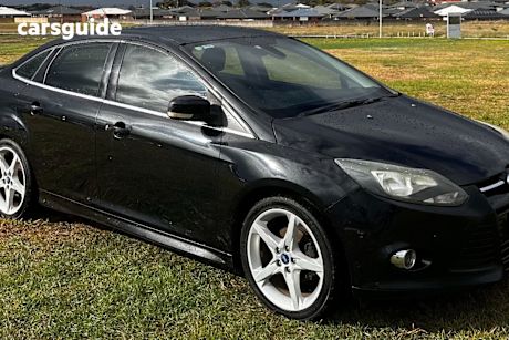 Black 2012 Ford Focus Sedan Titanium
