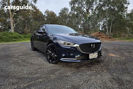 Blue 2022 Mazda 6 Sedan GT SP