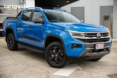 Blue 2024 Volkswagen Amarok Dual Cab Utility Panamericana TDI600 4Motion