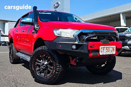 Red 2017 Ford Ranger Dual Cab Utility XLT 3.2 (4X4)