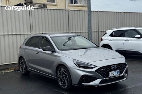 Silver 2024 Hyundai I30 Hatchback N Line Mhev