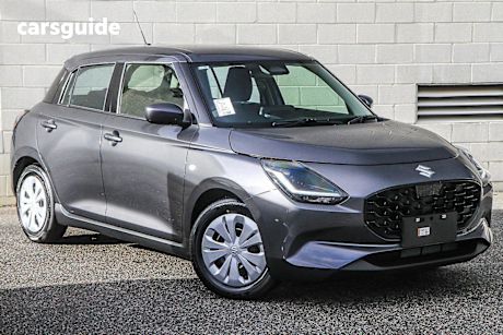Grey 2024 Suzuki Swift Hatchback Hybrid