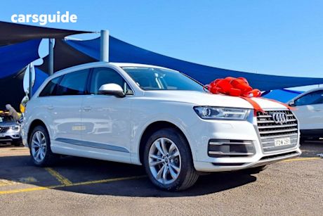 White 2016 Audi Q7 Wagon 3.0 TDI Quattro