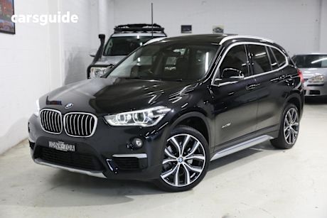 Black 2017 BMW X1 Wagon Xdrive 25I