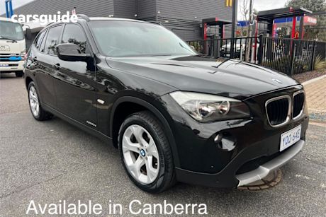 Black 2010 BMW X1 Wagon Xdrive 20D