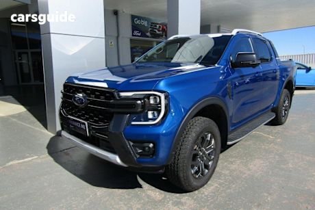 Blue 2024 Ford Ranger Double Cab Pick Up Wildtrak 2.0 (4X4)