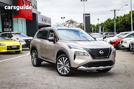 Silver 2025 Nissan X-Trail Wagon TI (4WD) E-Power (hybrid)