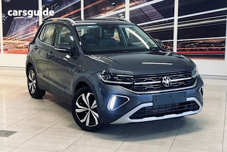Blue 2024 Volkswagen T-Cross Wagon 85TSI Style