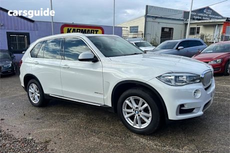 White 2014 BMW X5 Wagon Xdrive 25D