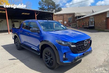 Blue 2025 Mazda BT-50 Dual Cab Pick-up SP (4X4)