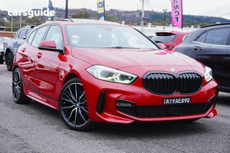 Red 2020 BMW 118I Hatchback M Sport