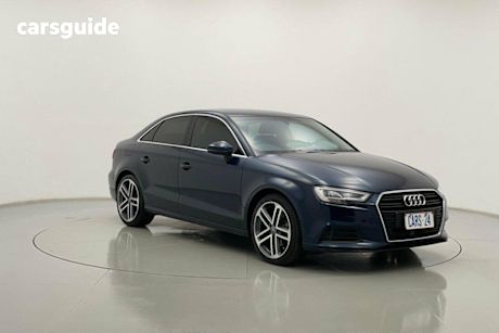 Blue 2019 Audi A3 Sedan 35 Tfsi (1.4 Tfsi)