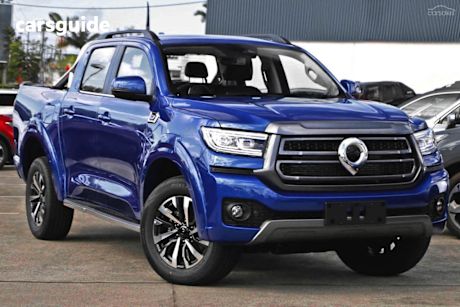 Blue 2025 GWM Cannon Dual Cab Utility Premium (4X4)
