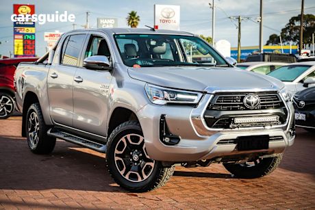 Silver 2021 Toyota Hilux Double Cab Pick Up SR5 (4X4)